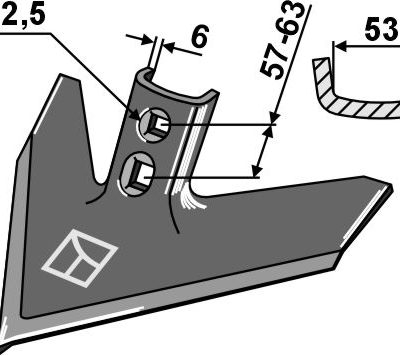 Sweep 254mm