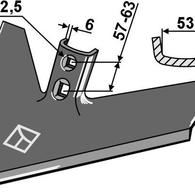 Sweep 460mm