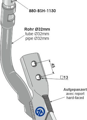 Adapter for seed opener