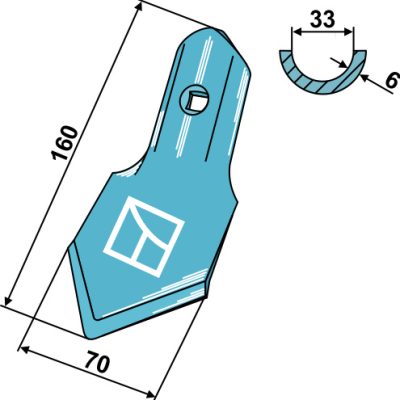 Standard share K46 70mm