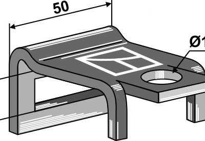 Clamp for  tine 32х10