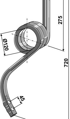 Track eradicator tine
