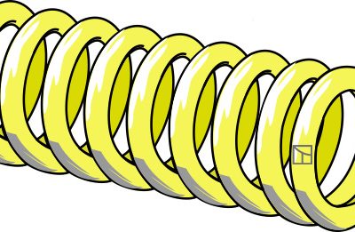 Pressure spring Ø62xØ14