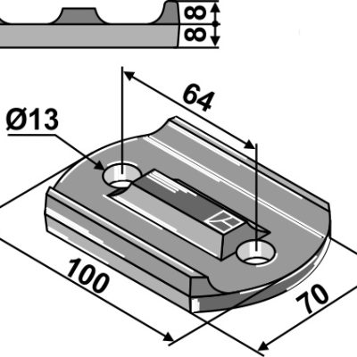 Ledger plate