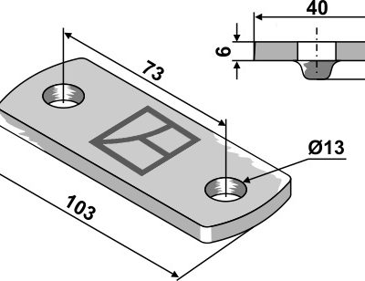 Ledger plate