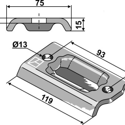 Ledger plate