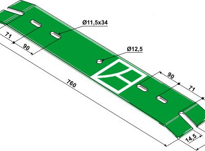Leaf spring - 760