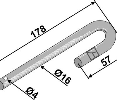 Pin Ø16