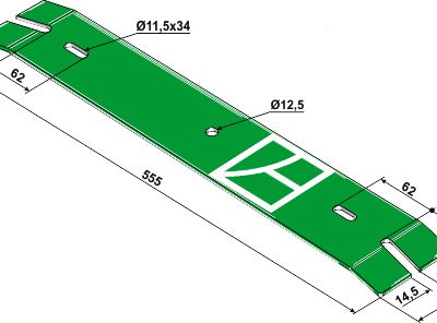 Leaf spring - 555