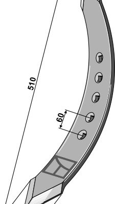 Twisted stubble point