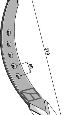 Twisted stubble point