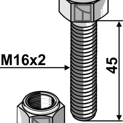 Bolt M16 x 45