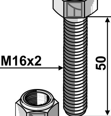 Bolt M16 x 50