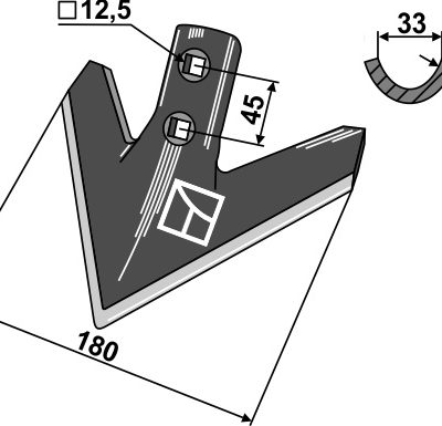 Sweep 180mm