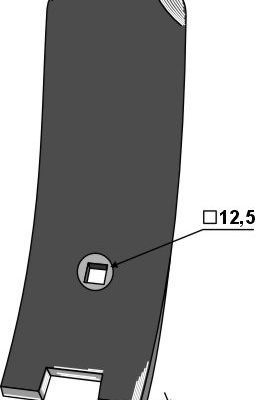 Centre guideboard 80mm
