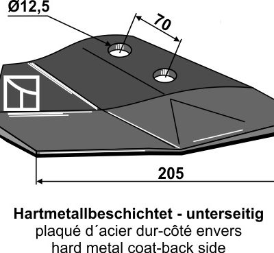 Replacement wing - right