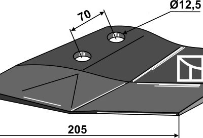 Replacement wings - left