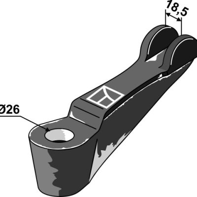 Shank protector - left