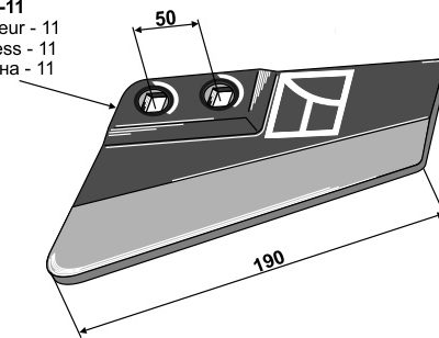 Replacement wings - left