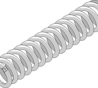Pressure spring Ø112