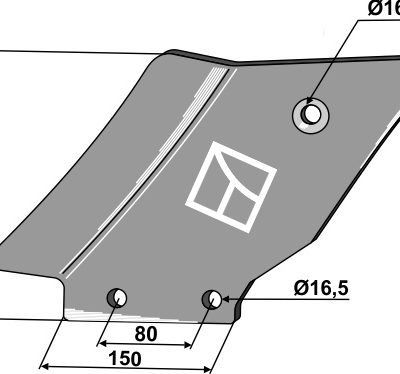 Guideboard - left