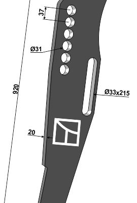 Subsoiling shank