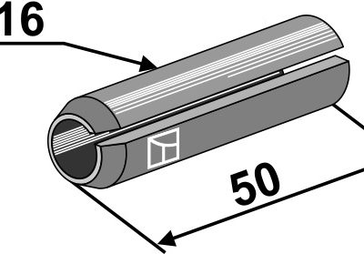 Dowel pin Ø16x50