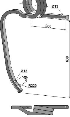 Double coil spring