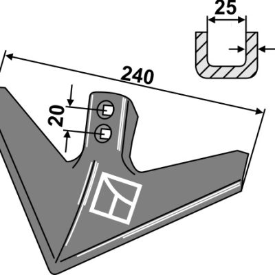 Sweep 240mm