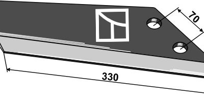 Replacement wings - typ Becker - conventional model, right