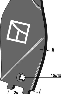 Guideboard - right model