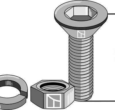 Hexagon socket bolt M12x1,75x55