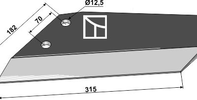 Replacement wings - left