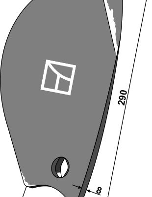 Guideboard - left