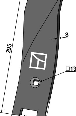 Guideboard - left