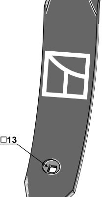 Centre guideboard