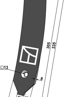 Centre guideboard