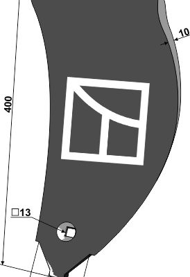 Guideboard - left model - Delta Flex