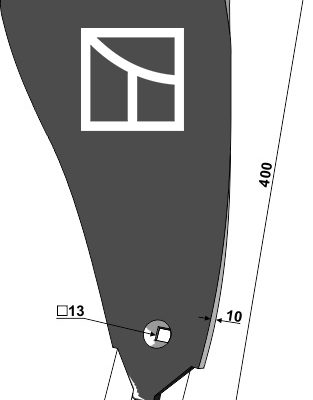 Guideboard - right model - Delta Flex