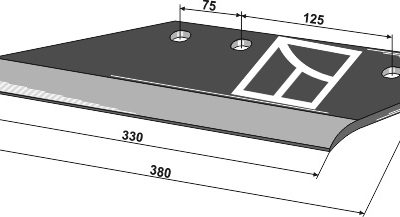 Replacement wings - right (new model)