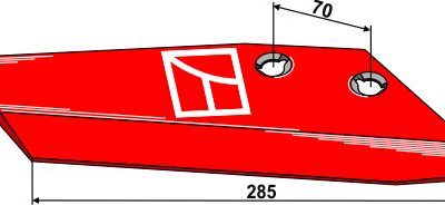 Replacement wing - right
