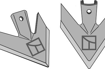 Quick change klipped wing sweeps
