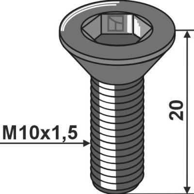 Hexagon socket screw