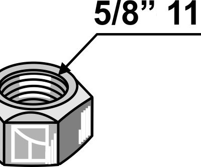 Self-locking nut 5/8'' 11G