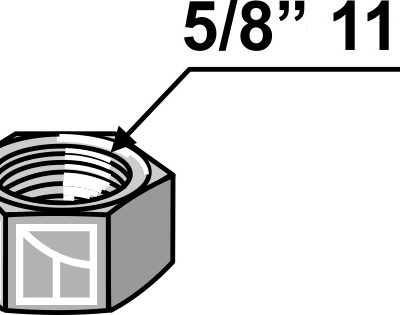 Nut 5/8'' 11G