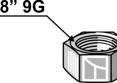 Nut 7/8'' 9G