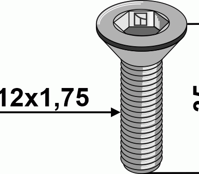 Bolt ISO10642 galvanized