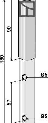 Double pin