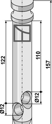 Top-link pins