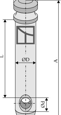 Top-link pins